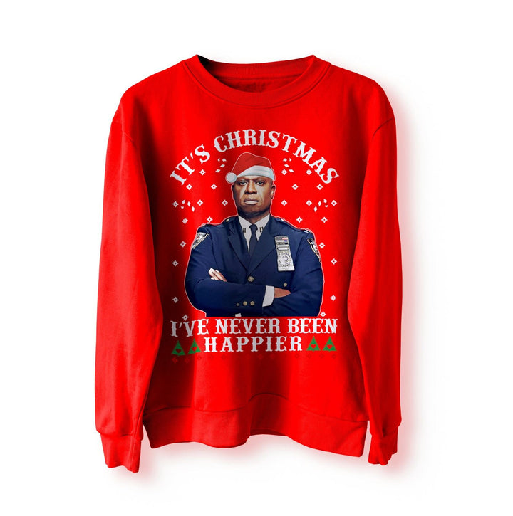 Captain Raymond Holt Funny Christmas Jumper, Sweater, Sweatshirt, Funny Brooklyn TV Show, Christmas Gifts