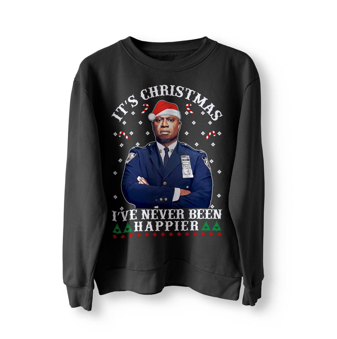 Captain Raymond Holt Funny Christmas Jumper, Sweater, Sweatshirt, Funny Brooklyn TV Show, Christmas Gifts