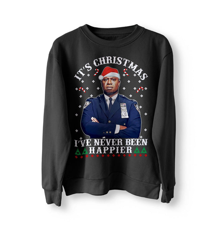 Captain Raymond Holt Funny Christmas Jumper, Sweater, Sweatshirt, Funny Brooklyn TV Show, Christmas Gifts