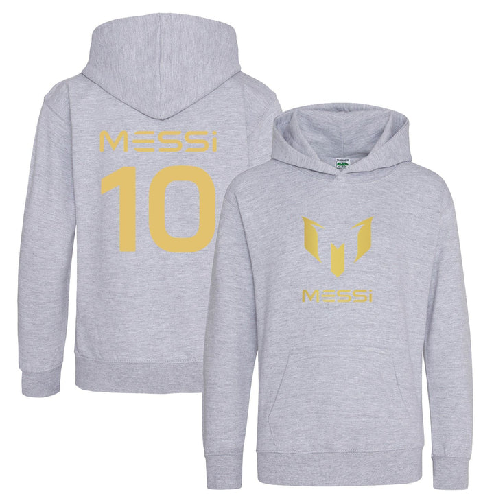 Kids Lionel Messi Inspired Soccer Hoodie Jumper footy merch Jumper Messi Merch Messi Boys Girls Gift Top Tee 3-13yrs Number 10 #10