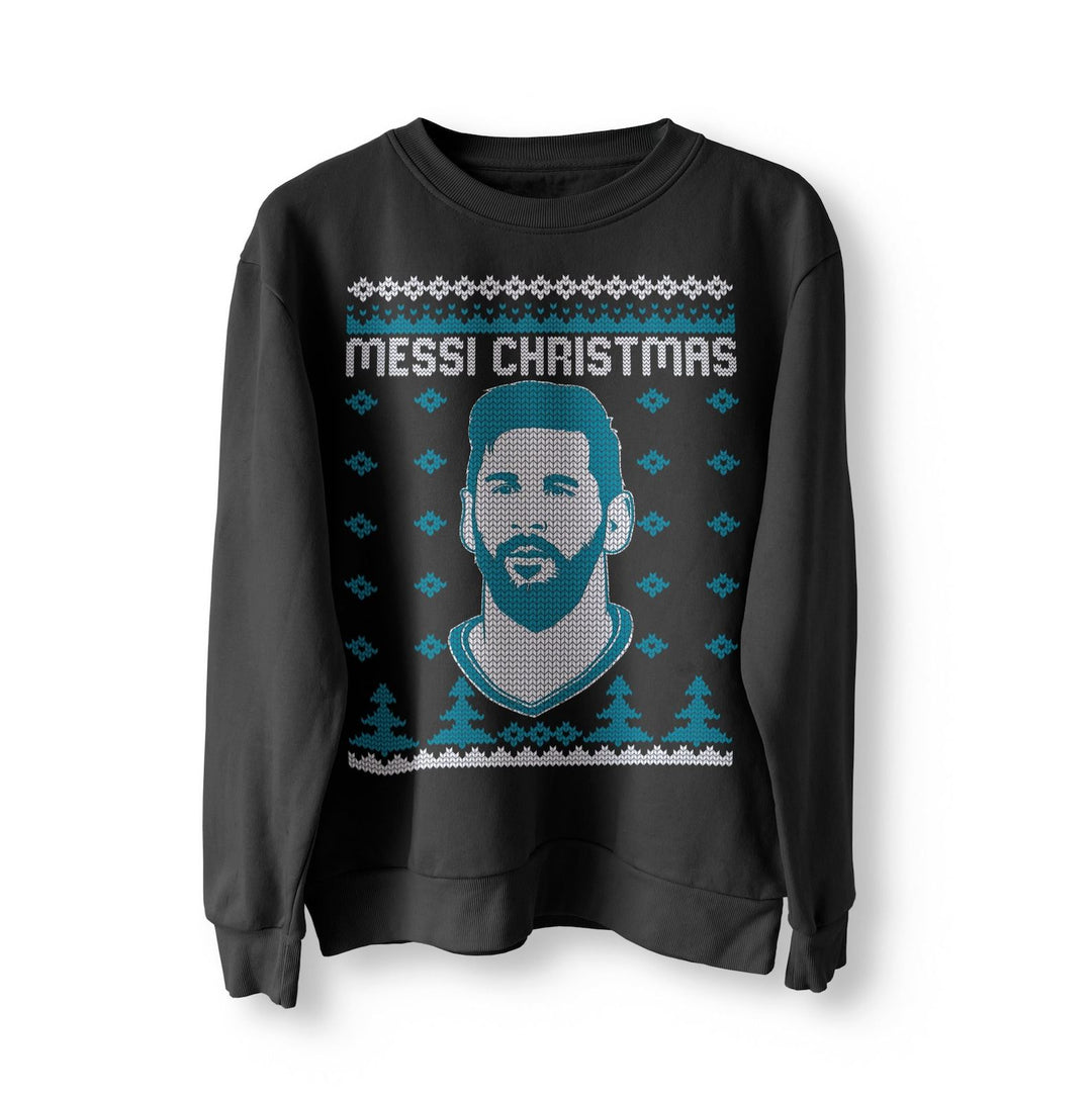 Messi Christmas Funny Christmas Jumper, Ugly Sweater, Sweatshirt, Xmas Funny Argentina Football World Cup