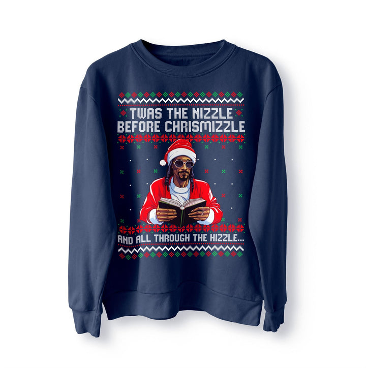 Funny Rapper Christmas Jumper, Ugly Christmas Sweater Funny Christmas Sweatshirt, Christmas Sweater