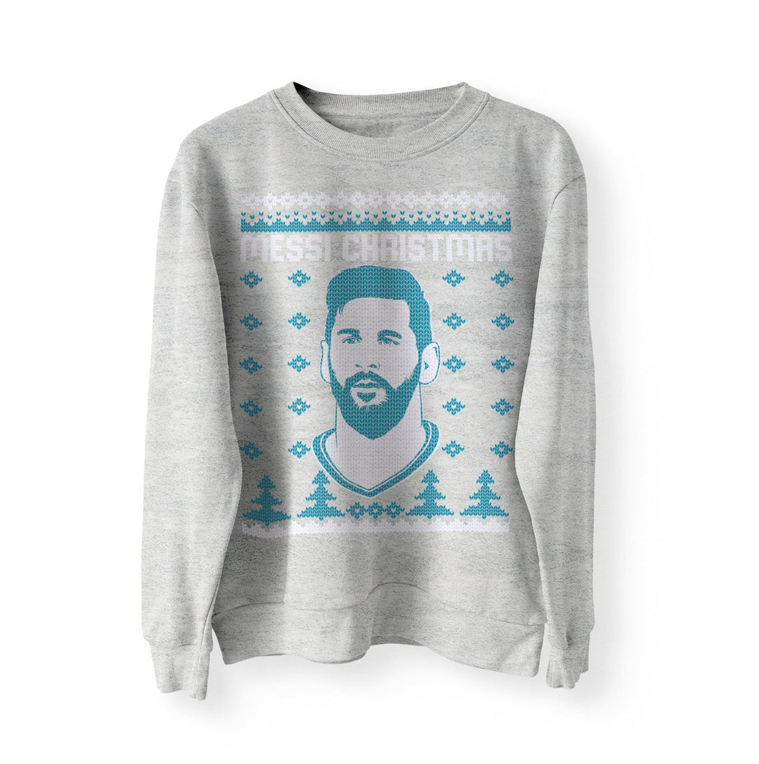 Messi Christmas Funny Christmas Jumper, Ugly Sweater, Sweatshirt, Xmas Funny Argentina Football World Cup