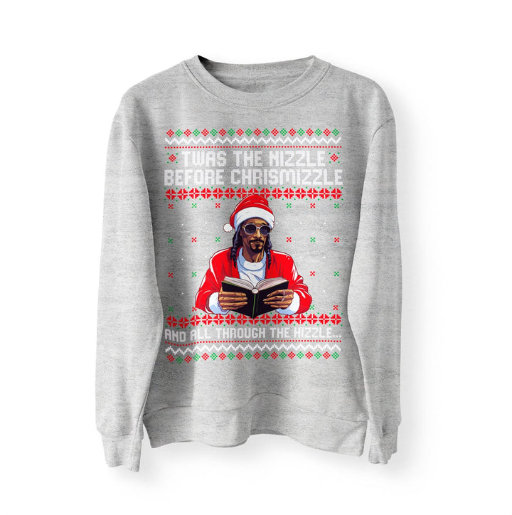 Funny Rapper Christmas Jumper, Ugly Christmas Sweater Funny Christmas Sweatshirt, Christmas Sweater