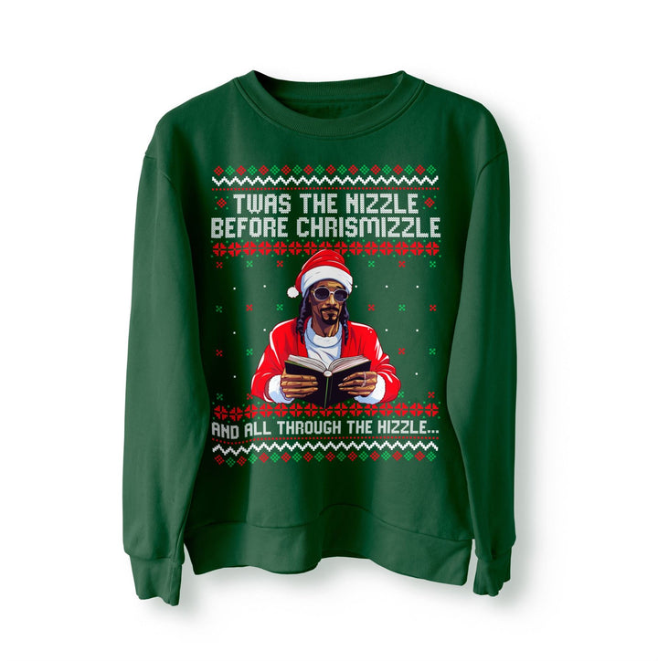 Funny Rapper Christmas Jumper, Ugly Christmas Sweater Funny Christmas Sweatshirt, Christmas Sweater