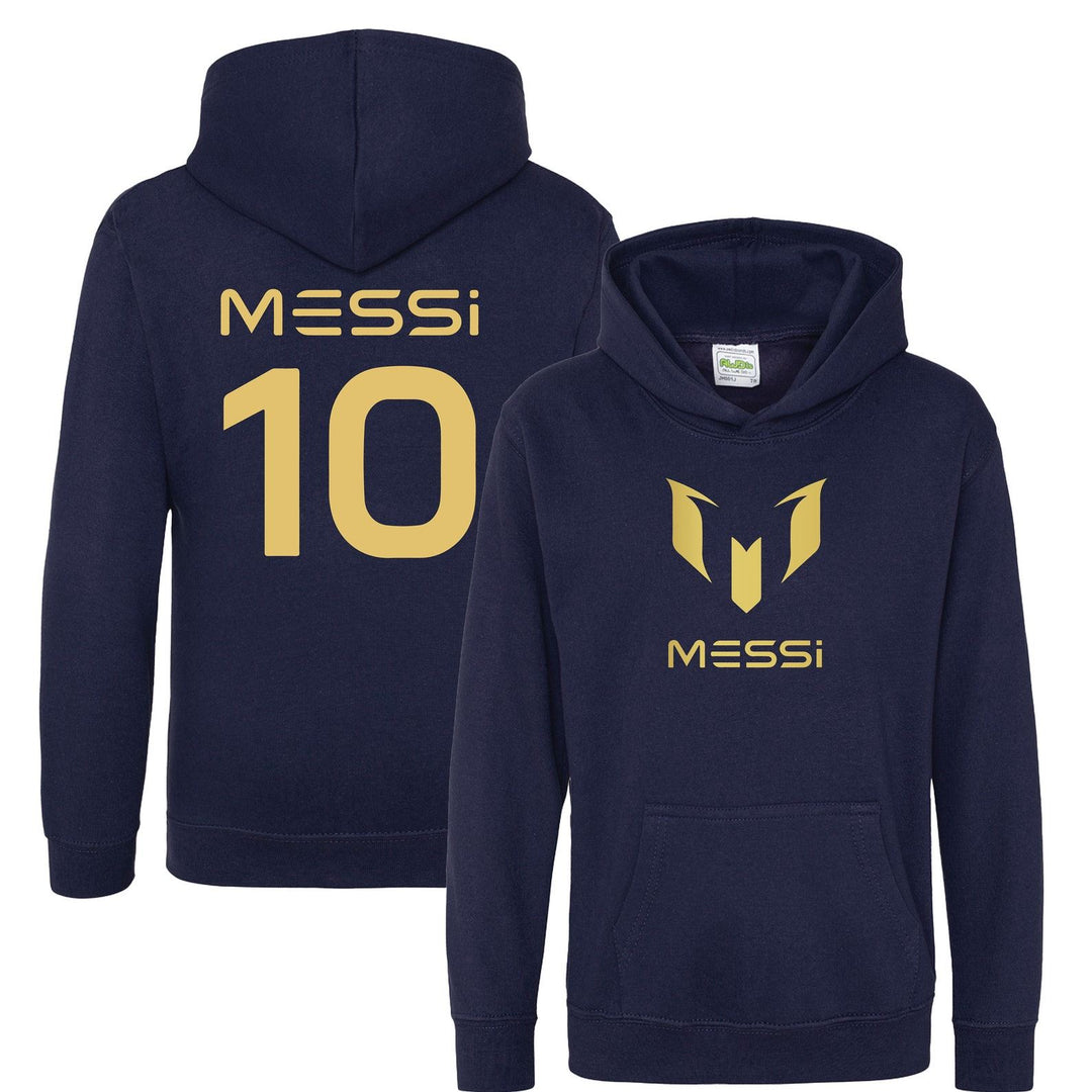 Kids Lionel Messi Inspired Soccer Hoodie Jumper footy merch Jumper Messi Merch Messi Boys Girls Gift Top Tee 3-13yrs Number 10 #10