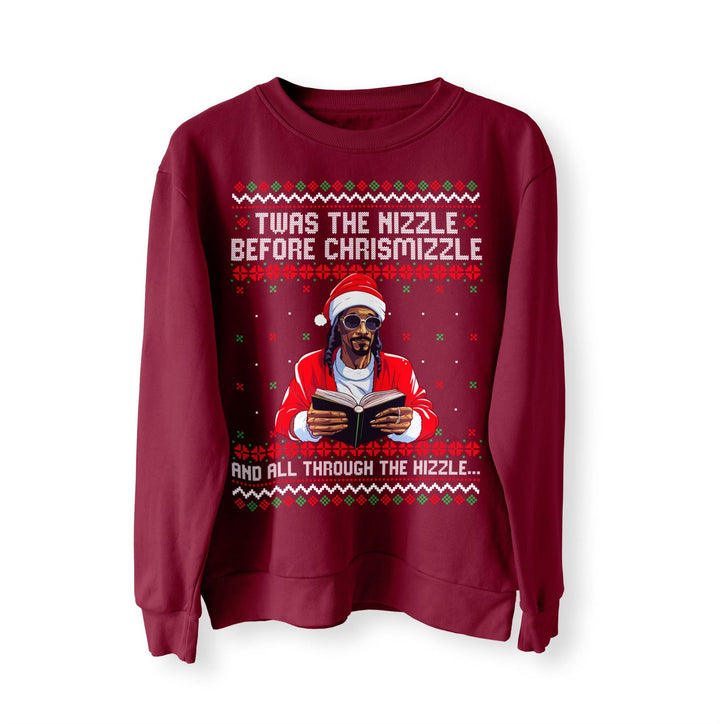 Funny Rapper Christmas Jumper, Ugly Christmas Sweater Funny Christmas Sweatshirt, Christmas Sweater