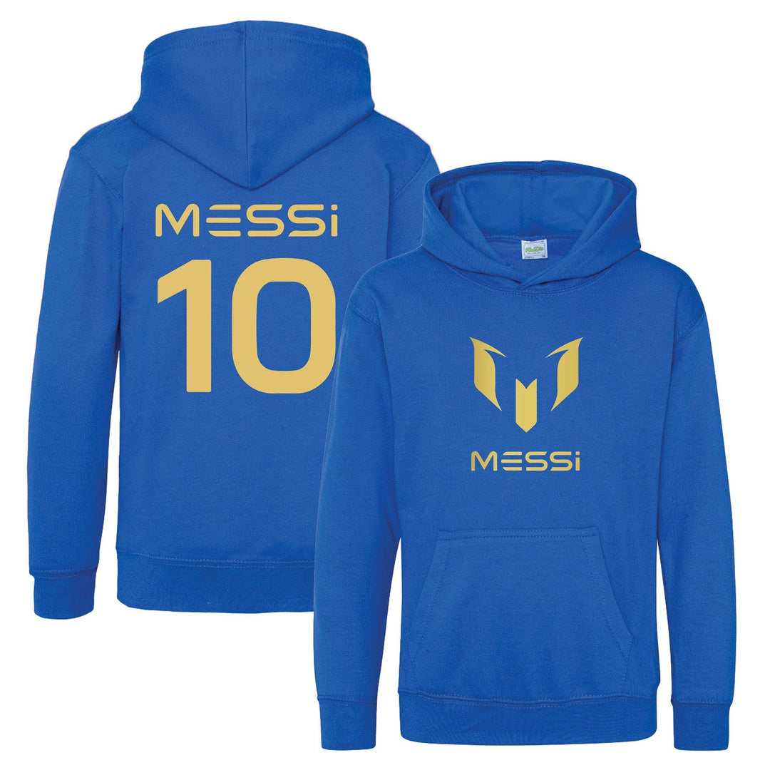 Kids Lionel Messi Inspired Soccer Hoodie Jumper footy merch Jumper Messi Merch Messi Boys Girls Gift Top Tee 3-13yrs Number 10 #10