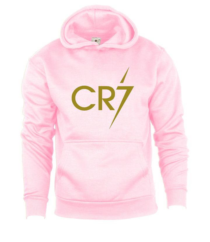 CR7 Hoodie Boys Ronaldo Football Gift Kids Gold Print Cristiano Hoody 5-13 Years