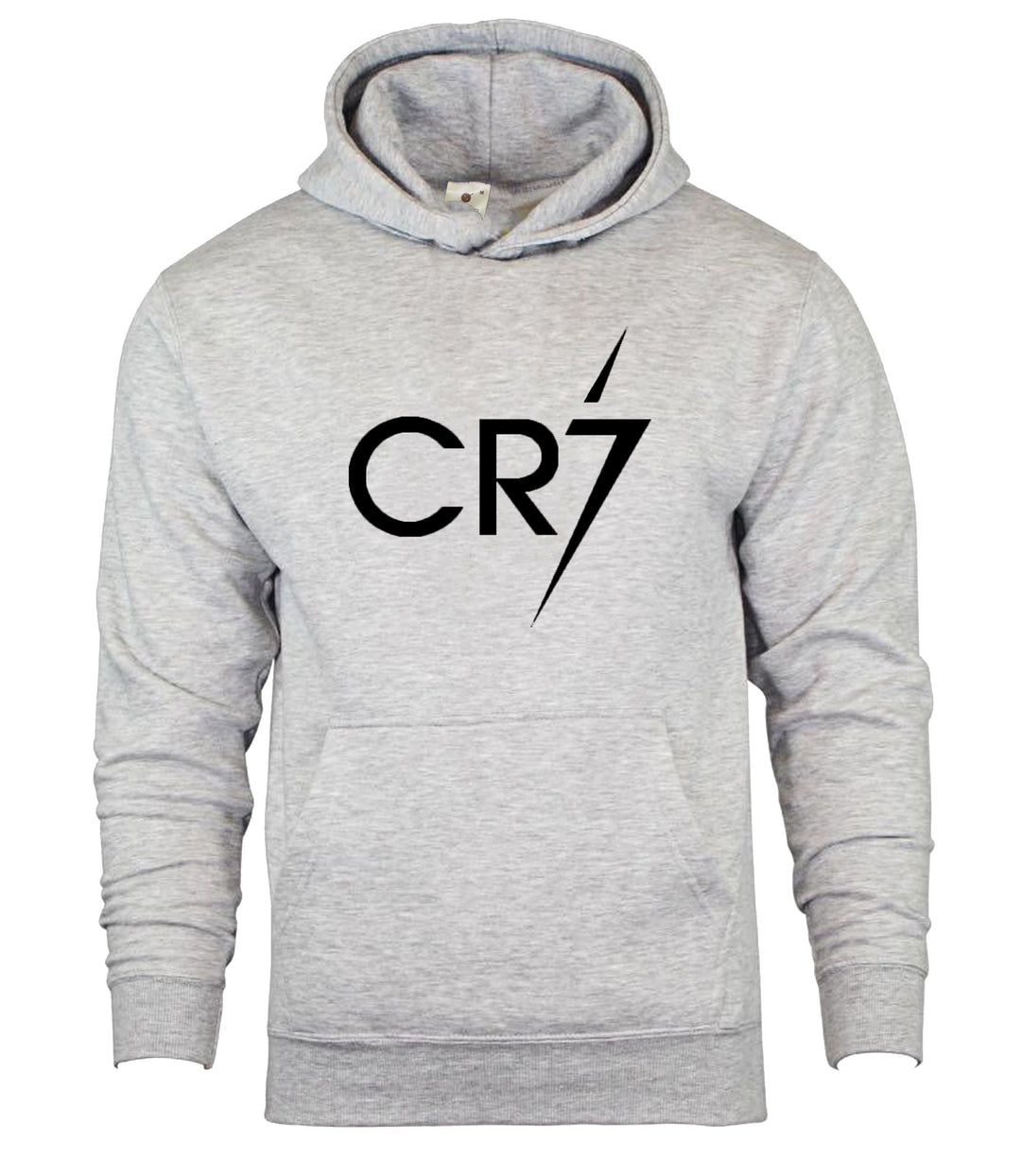 CR7 Hoodie Boys Ronaldo Football Gift Kids Black Print Cristiano Hoody 5-13 Yrs