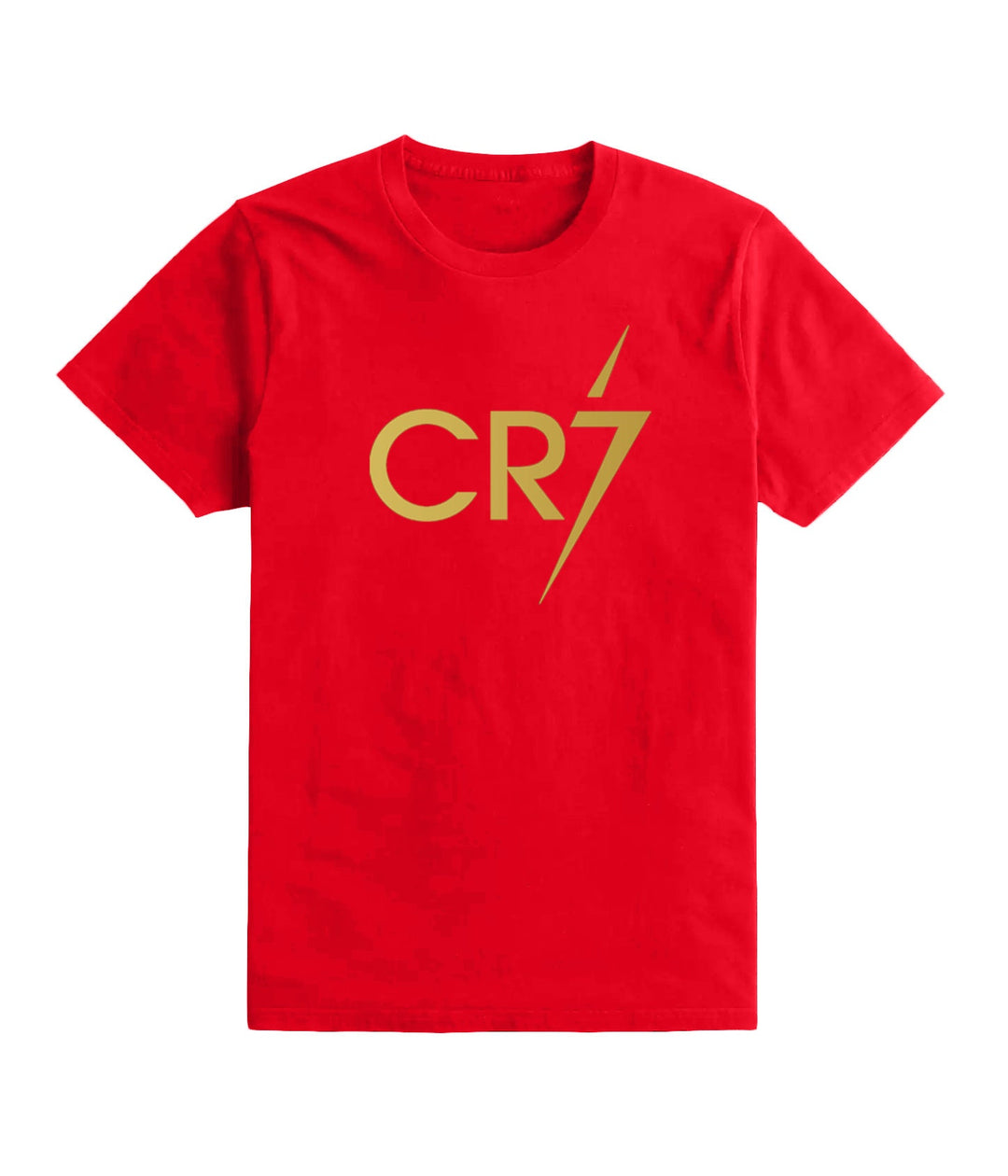 CR7 T Shirt Boys Ronaldo Football Gift Kids Gold Print Cristiano Top 5-13 Years