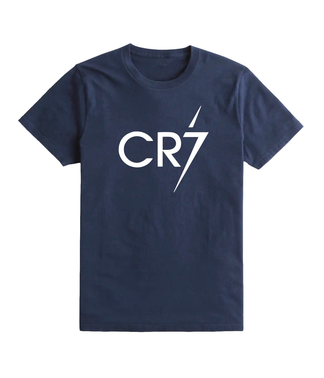 CR7 T Shirt Cristiano Ronaldo Soccer Gift Kids White Print Football Top Tee