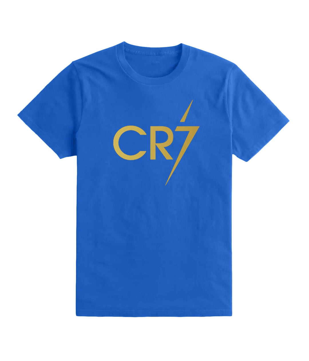 CR7 T Shirt Boys Ronaldo Football Gift Kids Gold Print Cristiano Top 5-13 Years