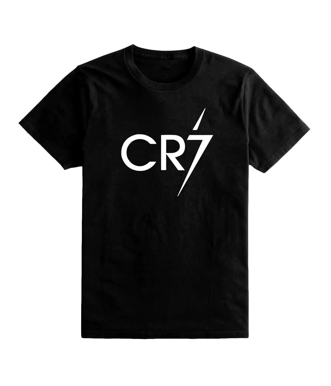 CR7 T Shirt Cristiano Ronaldo Soccer Gift Kids White Print Football Top Tee