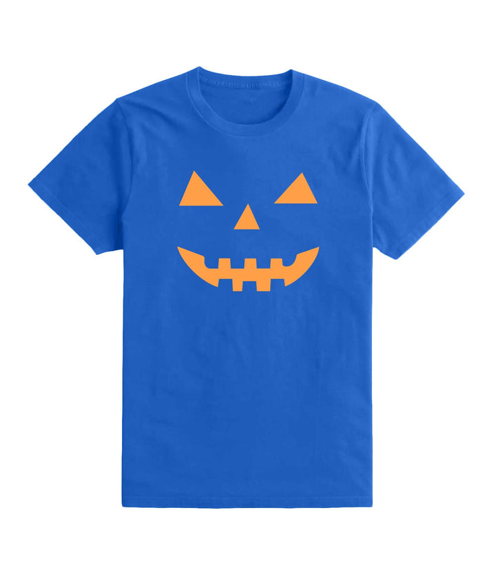 Kids Boys Girls Pumpkin Face Mask Halloween T-Shirt Friday Horror Jack O'Lantern