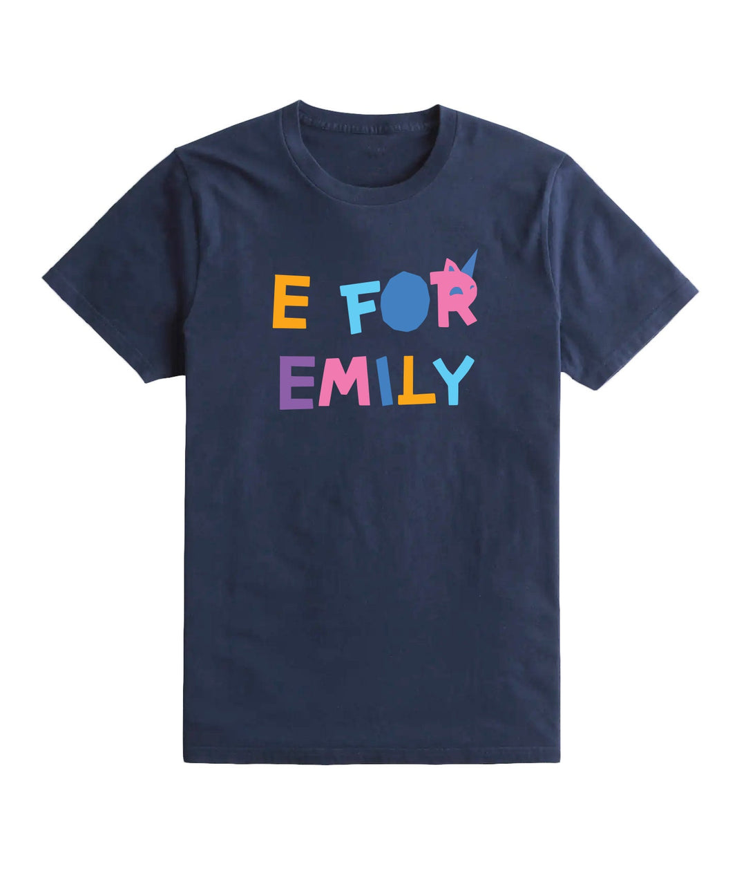 Kids Personalised A for Adley T-Shirts, Cute Custom Name Tee Top, Gift Ideas