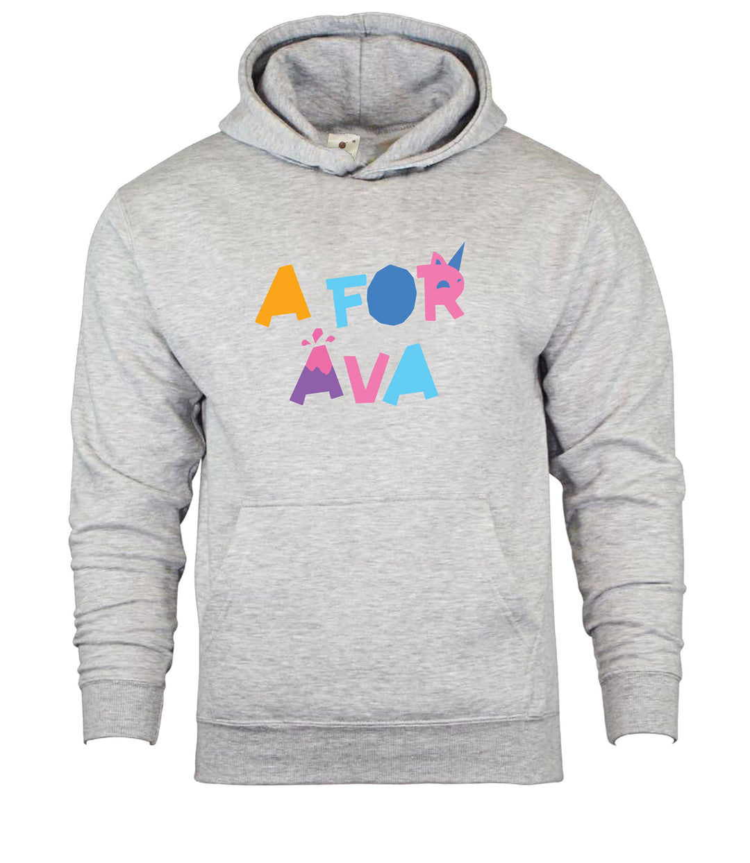 Kids Personalised A for Adley Hoodie, Custom Name Hoodie Hooded Tops, Cute Gift Ideas