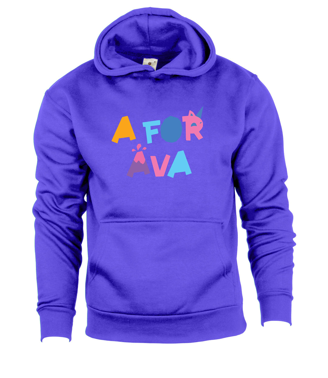 Kids Personalised A for Adley Hoodie, Custom Name Hoodie Hooded Tops, Cute Gift Ideas