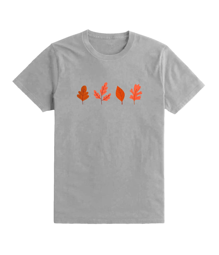 Minimalist Fall/Autumn Leaves T-Shirt, Cute Autumn Shirt, Fall T-Shirt, Autumn Tee, Autumn Love Shirt, Cute Tall T-Shirt