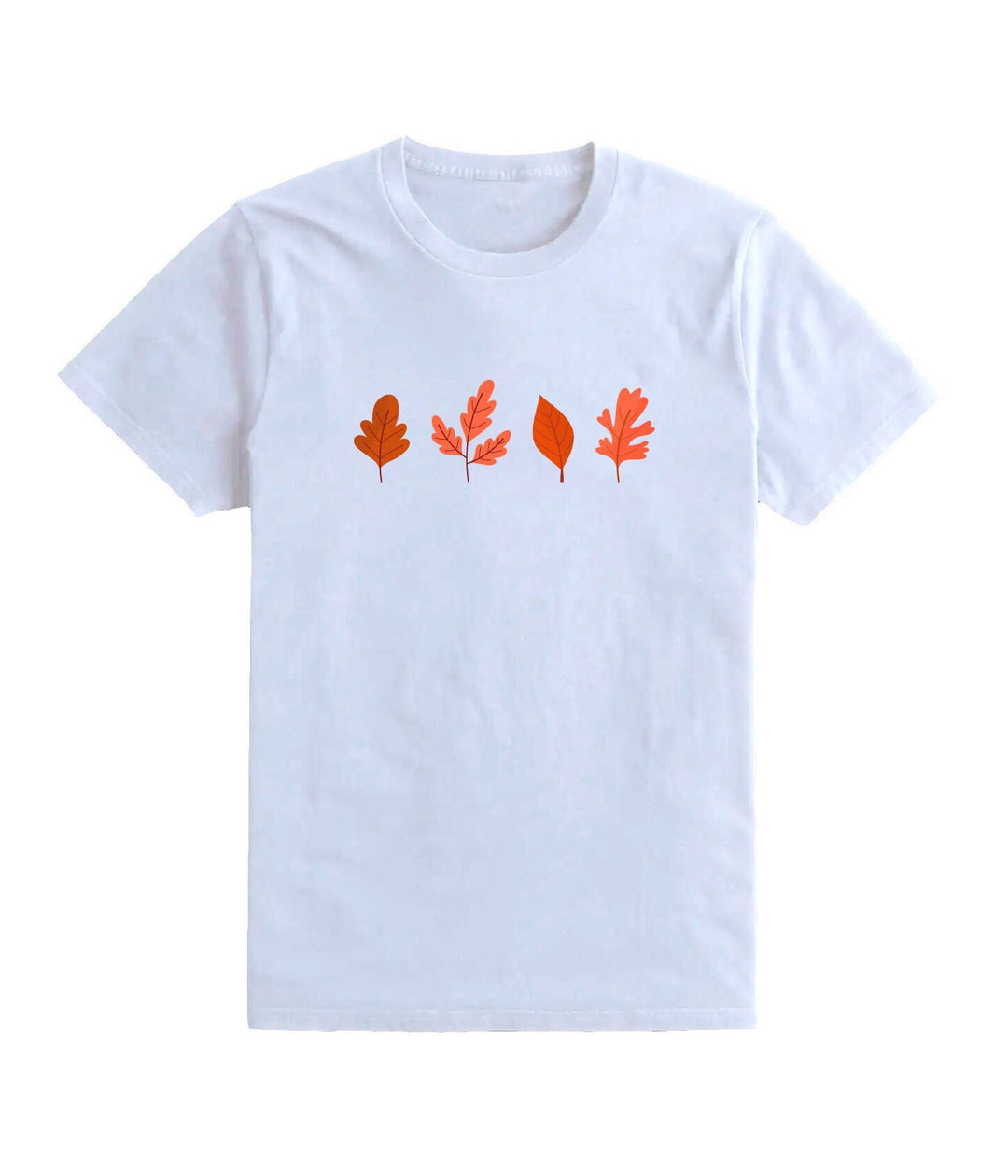 Minimalist Fall/Autumn Leaves T-Shirt, Cute Autumn Shirt, Fall T-Shirt, Autumn Tee, Autumn Love Shirt, Cute Tall T-Shirt