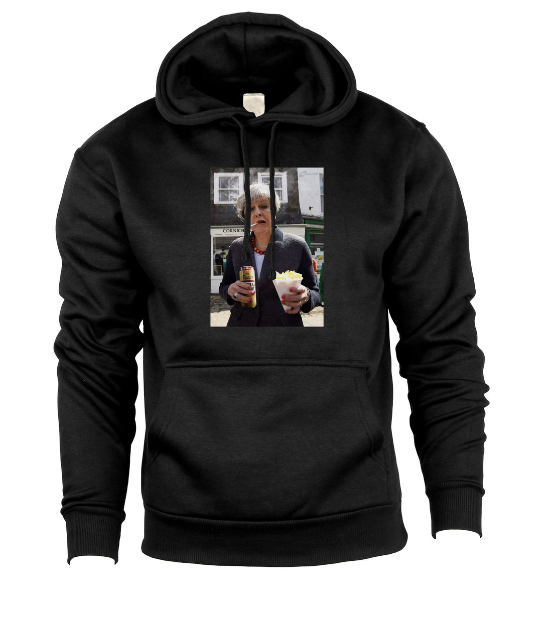 Theresa May Cigarette Meme Hoodie