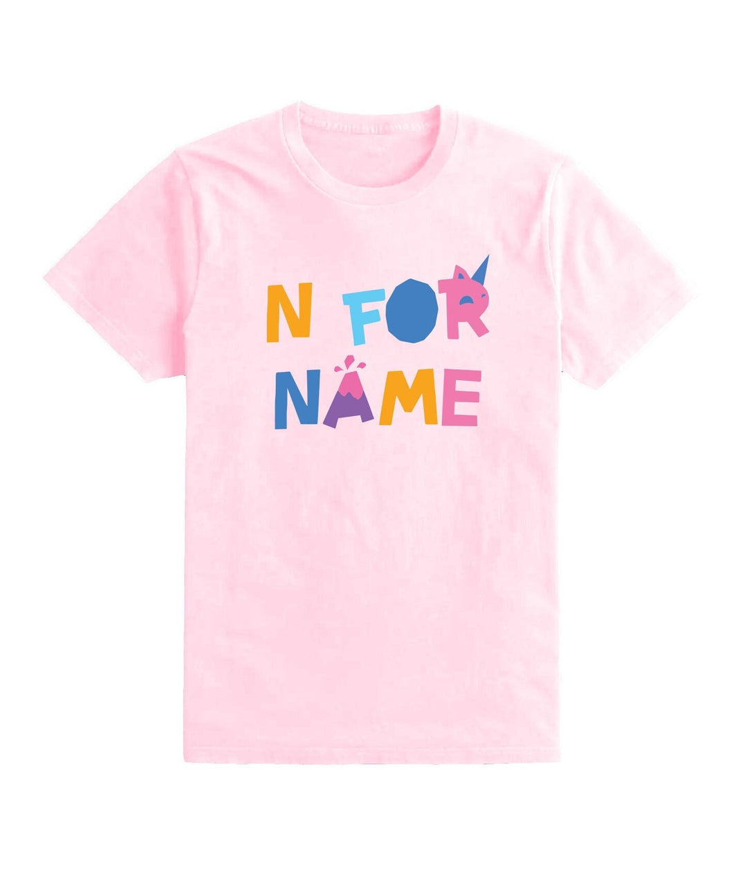 Kids Personalised A for Adley T-Shirts, Cute Custom Name Tee Top, Gift Ideas