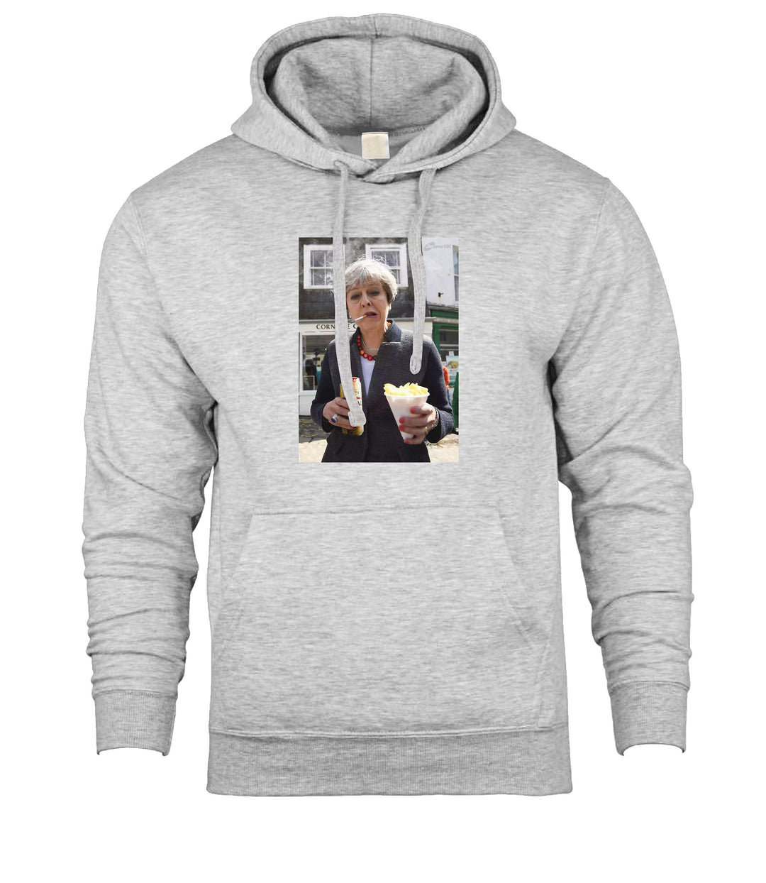 Theresa May Cigarette Meme Hoodie