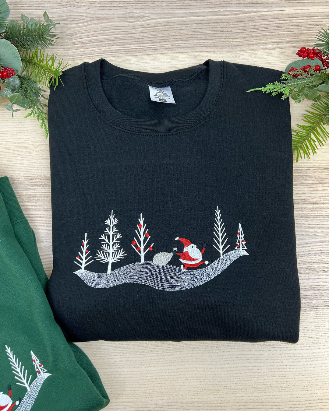 Embroidered Christmas Jumper, Christmas Sweatshirt, Christmas Sweater, Cute Gift Ideas