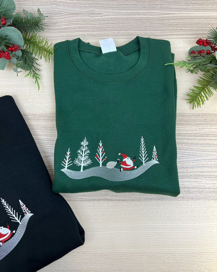 Embroidered Christmas Jumper, Christmas Sweatshirt, Christmas Sweater, Cute Gift Ideas