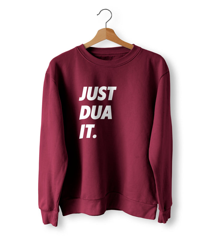 Just Dua It Ramadan Sweatshirt, Eid Gift, Ramadan Gifts for Muslims Fasting, Funny Muslim Jumper