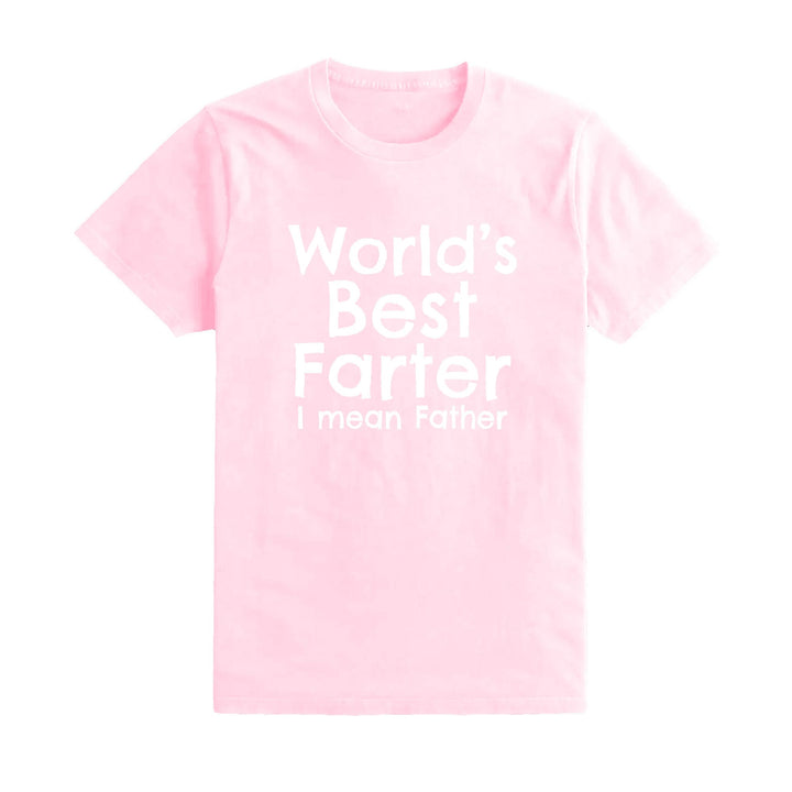 Father's Day Gift, World's Best Farter T-Shirt, Funny Father's Day Present, Funny Novelty Dad Tee