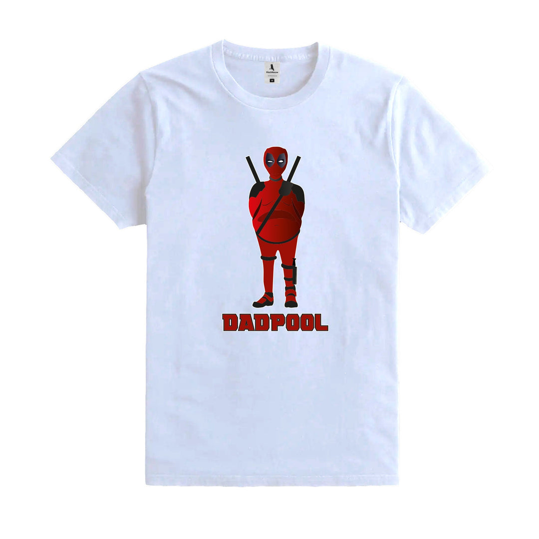 Father's Day Gift, Funny Dadpool T-Shirt, Dad Superhero T-Shirt, Funny Father's Day Shirt, Novelty Gifts for Dad