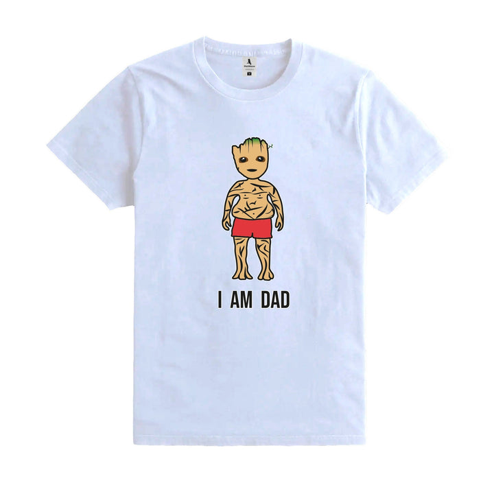 Father's Day Gift, Funny Groot T-Shirt, I Am Dad Shirt, Funny Father's Day T-Shirt, Dad Body T-Shirt, Novelty Gifts for Dad