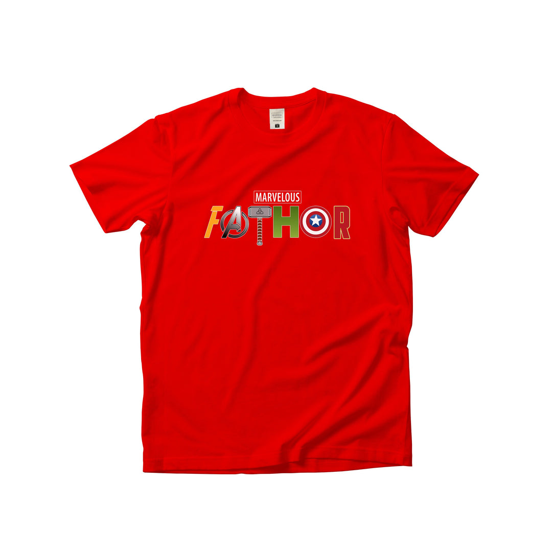 Marvelous Fathor T-Shirt, Superhero Father's Day T-Shirt, Father's Day Gift Ideas